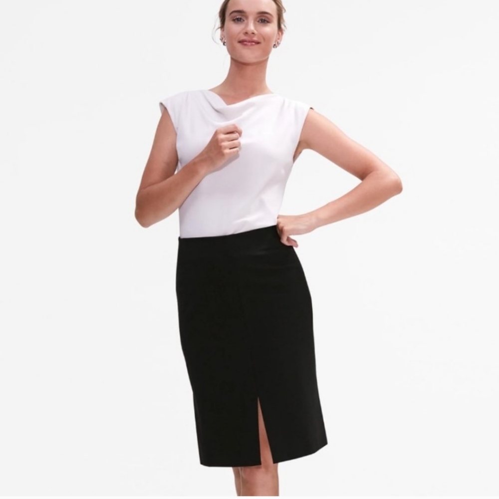 MM. LaFleur Greenpoint Black Skirt